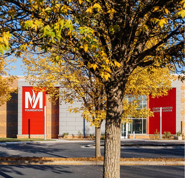 Christianson Alumni Center Building, Exterior