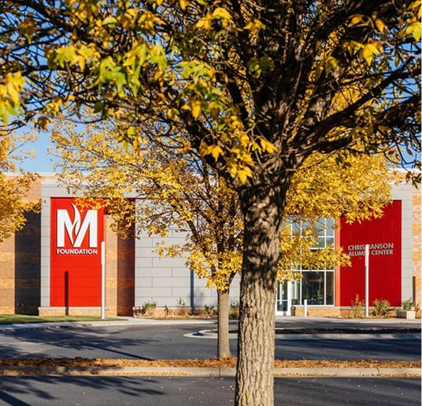 Christianson Alumni Center Building, Exterior