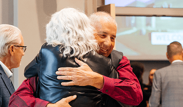 Alumni celebrating outstanding achievements